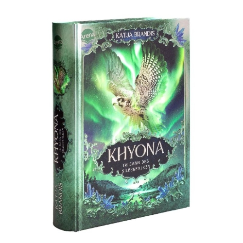 Buchcover und Innenansicht für das Buch: Khyona (1). Im Bann des Silberfalken