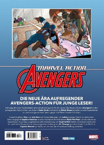 Buchcover und Innenansicht für das Buch: Marvel Action: Avengers (2020) #1-#3