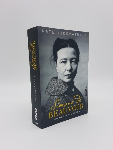 Buchcover und Innenansicht für das Buch: Simone de Beauvoir