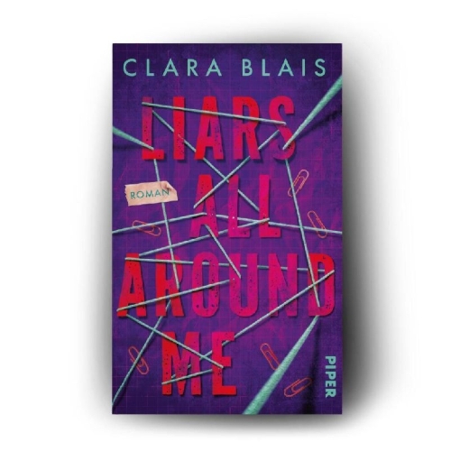 Buchcover und Innenansicht für das Buch: Liars all around me