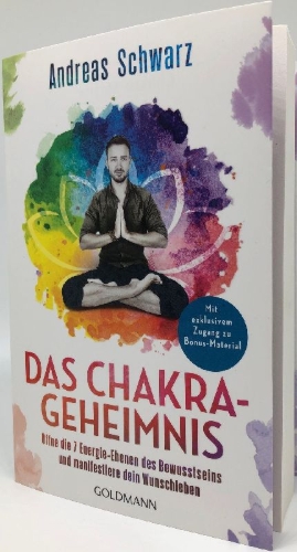 Buchcover und Innenansicht für das Buch: Das Chakra-Geheimnis