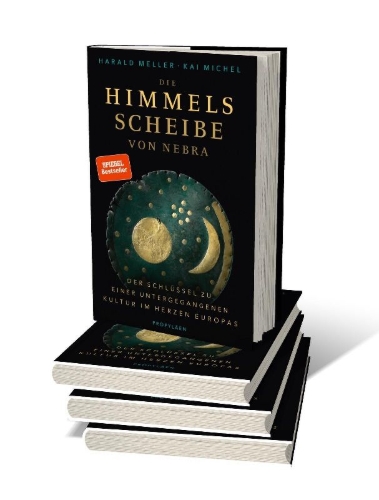 Buchcover und Innenansicht für das Buch: Die Himmelsscheibe von Nebra