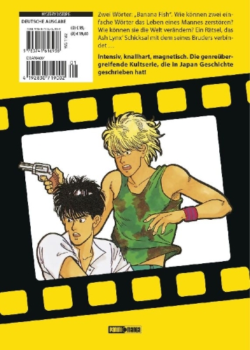 Buchcover und Innenansicht für das Buch: Banana Fish: Ultimative Edition 01