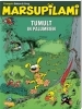 Buchcover und Innenansicht für das Buch: Marsupilami 1 - La queue du Marsupilami