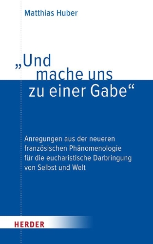 Buchcover und Innenansicht für das Buch: "Und mache uns zu einer Gabe"