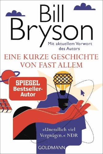 Buchcover und Innenansicht für das Buch: A Short History of Nearly Everything