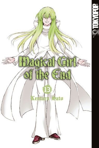 Buchcover und Innenansicht für das Buch: Magical Girl of the End 13