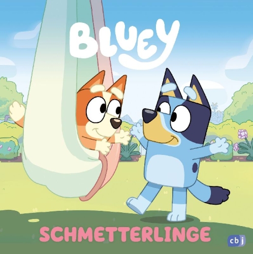 Buchcover und Innenansicht für das Buch: BLUEY - Butterflies