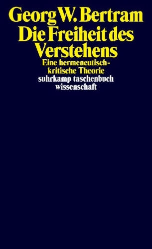 Buchcover und Innenansicht für das Buch: Die Freiheit des Verstehens