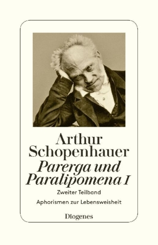 Buchcover und Innenansicht für das Buch: Parerga und Paralipomena I