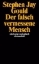 Buchcover und Innenansicht für das Buch: The Mismeasure of Man