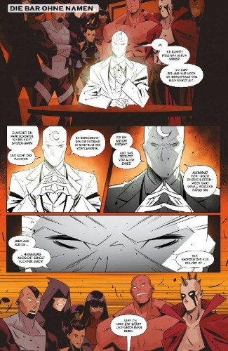 Buchcover und Innenansicht für das Buch: Moon Knight (2021) #7-#12; Devil's Reign: Moon Knight (2022) #1