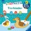 Buchcover und Innenansicht für das Buch: Wieso? Weshalb? Warum? junior AKTIV: Tierkinder