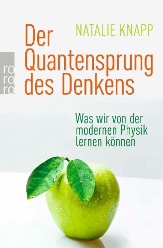 Buchcover und Innenansicht für das Buch: Der Quantensprung des Denkens