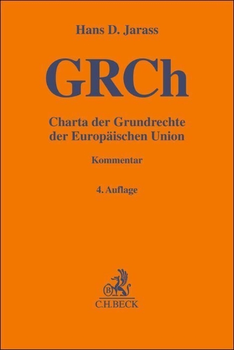 Buchcover und Innenansicht für das Buch: Charta der Grundrechte der Europäischen Union