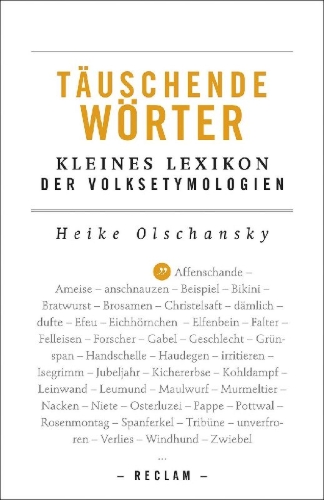Buchcover und Innenansicht für das Buch: Täuschende Wörter