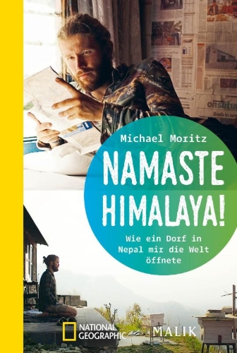 Buchcover und Innenansicht für das Buch: Namaste Himalaya!