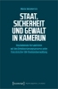 Buchcover und Innenansicht für das Buch: Staat, Sicherheit und Gewalt in Kamerun