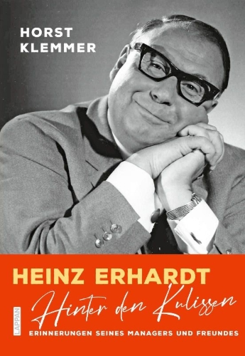 Buchcover und Innenansicht für das Buch: Heinz Erhardt: Hinter den Kulissen