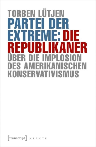 Buchcover und Innenansicht für das Buch: Partei der Extreme: Die Republikaner