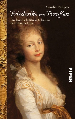 Buchcover und Innenansicht für das Buch: Friederike von Preußen