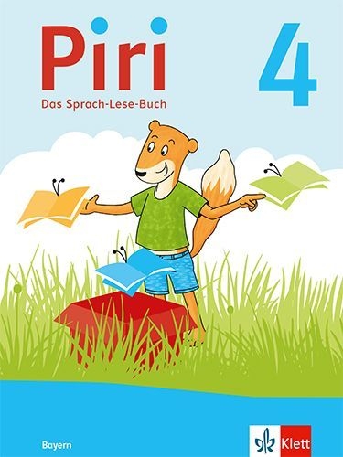 Buchcover und Innenansicht für das Buch: Piri 4. Das Sprach-Lese-Buch. Ausgabe Bayern