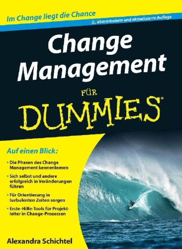 Buchcover und Innenansicht für das Buch: Change Management für Dummies