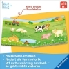 Buchcover und Innenansicht für das Buch: Mein liebstes Puzzle-Spielbuch - Tiere