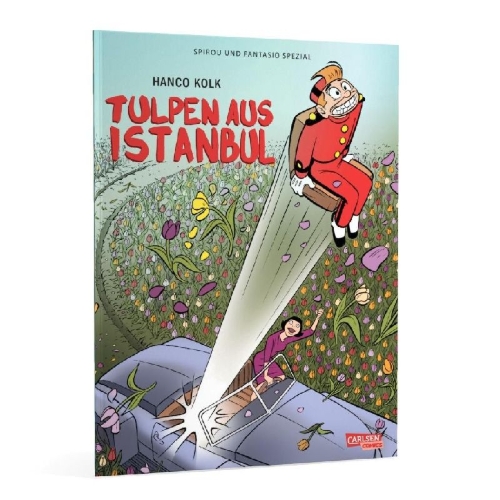 Buchcover und Innenansicht für das Buch: Spirou und Fantasio Spezial 40: Tulpen aus Istanbul