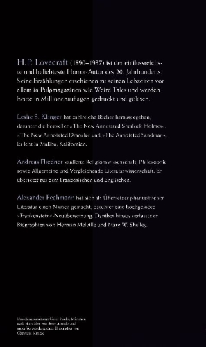 Buchcover und Innenansicht für das Buch: The New Annotated Lovecraft, Volume II