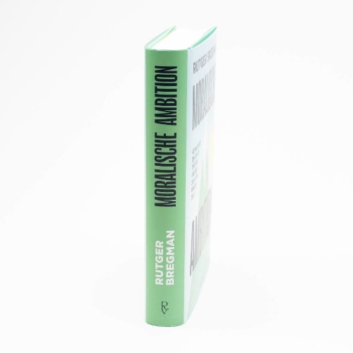 Buchcover und Innenansicht für das Buch: Morele ambitie
