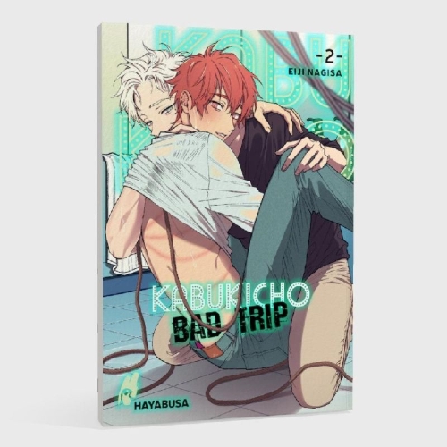 Buchcover und Innenansicht für das Buch: KABUKICHO BAD TRIP