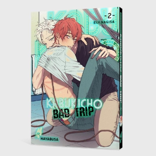 Buchcover und Innenansicht für das Buch: KABUKICHO BAD TRIP