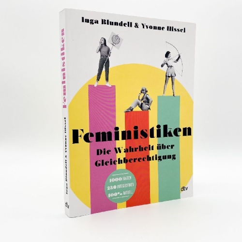 Buchcover und Innenansicht für das Buch: Feministiken