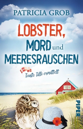 Buchcover und Innenansicht für das Buch: Lobster, Mord und Meeresrauschen - Tante Tilli ermittelt