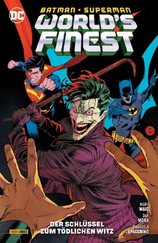Buchcover und Innenansicht für das Buch: Batman/Superman: World's finest