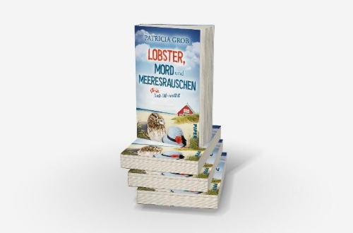 Buchcover und Innenansicht für das Buch: Lobster, Mord und Meeresrauschen - Tante Tilli ermittelt