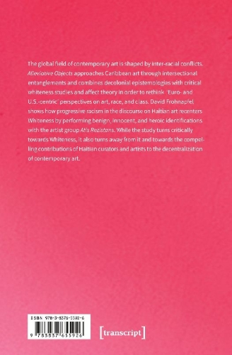 Buchcover und Innenansicht für das Buch: Alleviative Objects