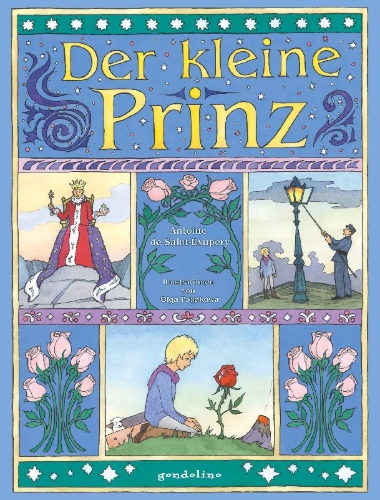 Buchcover und Innenansicht für das Buch: Der kleine Prinz