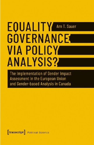 Buchcover und Innenansicht für das Buch: Equality Governance via Policy Analysis?