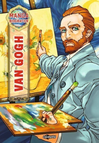 Buchcover und Innenansicht für das Buch: Manga-Biografien - Vincent van Gogh