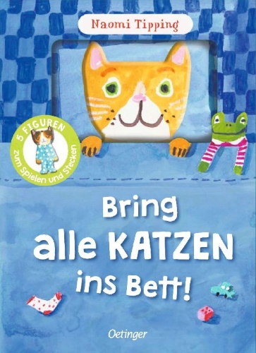Buchcover und Innenansicht für das Buch: Tuck Me In. Night, Night, Cats