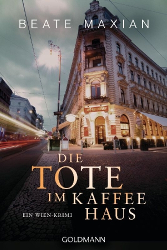 Buchcover und Innenansicht für das Buch: Die Tote im Kaffeehaus