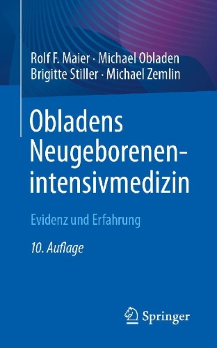 Buchcover und Innenansicht für das Buch: Obladens Neugeborenenintensivmedizin