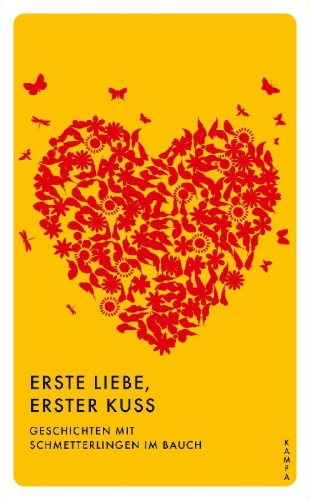 Buchcover und Innenansicht für das Buch: Erste Liebe, erster Kuss