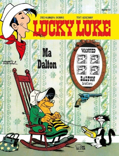 Buchcover und Innenansicht für das Buch: Lucky Luke 7: Ma Dalton
