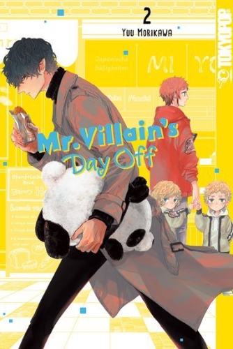 Buchcover und Innenansicht für das Buch: Mr. Villain's Day Off 02