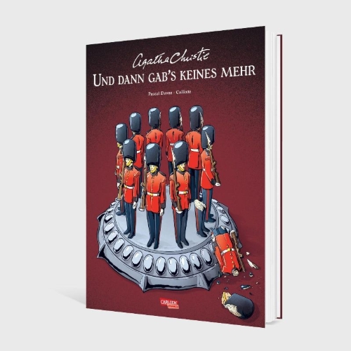 Buchcover und Innenansicht für das Buch: Ils étaient dix