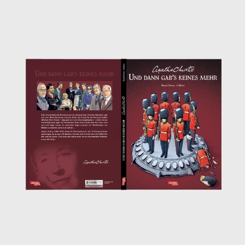 Buchcover und Innenansicht für das Buch: Ils étaient dix