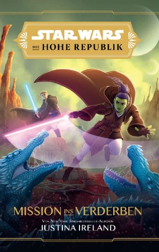 Buchcover und Innenansicht für das Buch: Star Wars: The High Republic - Mission to Disaster